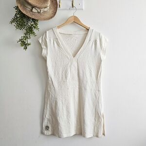 🌿 The Earth Collection Silk Cotton Tunic Dress L NWT